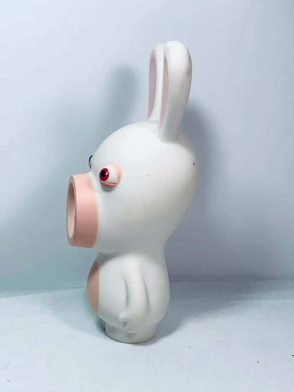 Rare HTF Raving Rabbids ball popping rubber toy